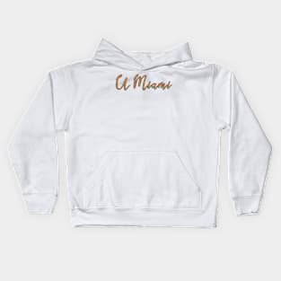 UMiami Sticker Kids Hoodie